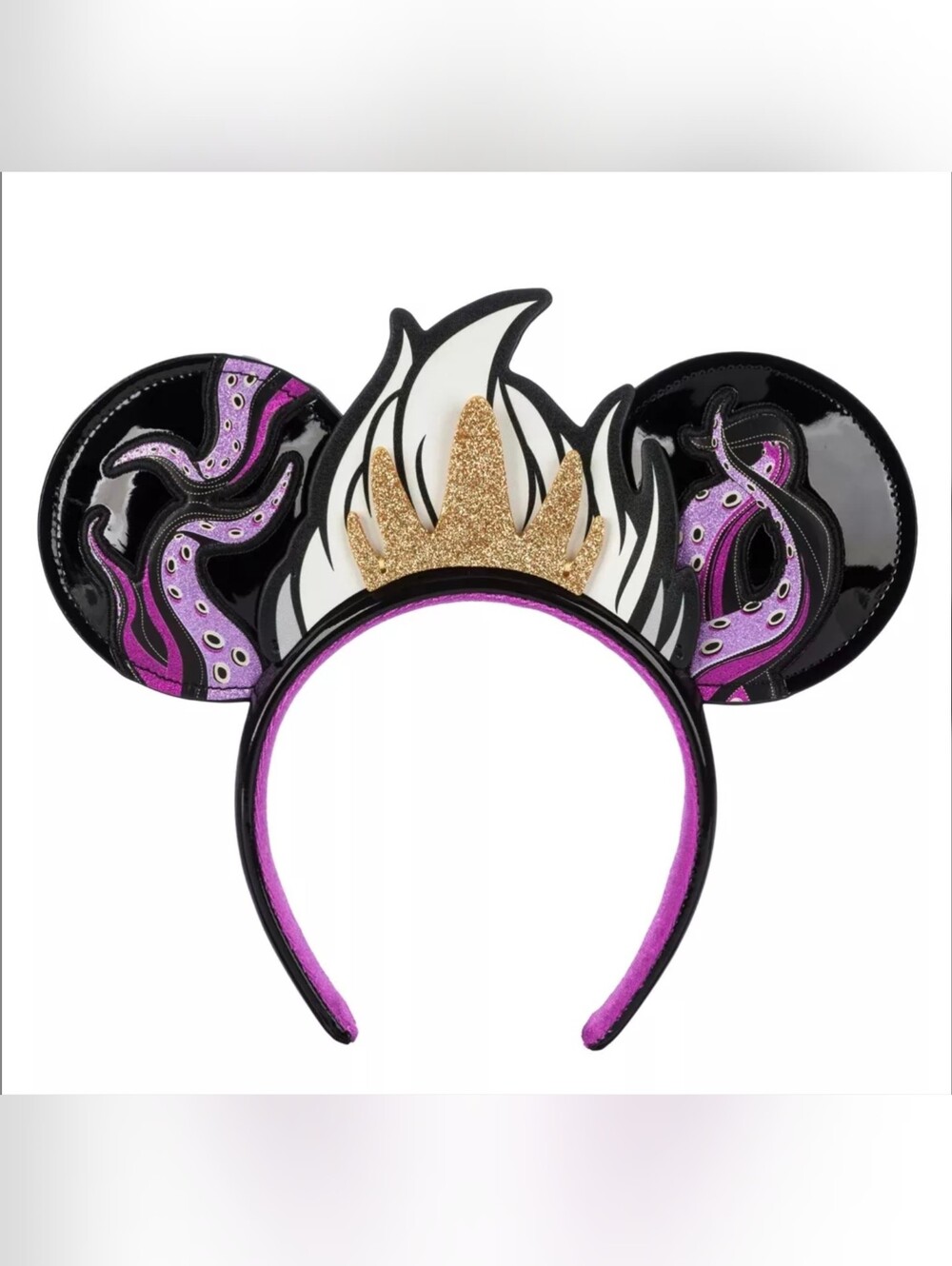 DisneyParks Ursula Ears Headband for Adults, The Little Mermaid New With Tag